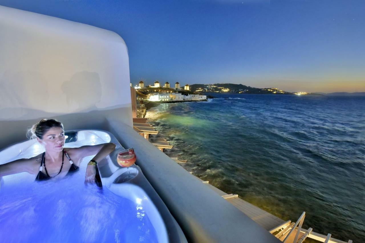Mykonos Townリトル ヴェニス スイーツアパートメント エクステリア 写真